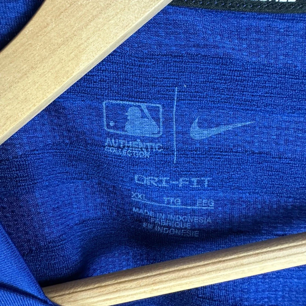 Nike Toronto Blue Jays MLB Authentic‎ Collection Dri-FIT Shirt Blue Mens XXL